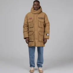 Adidas Gilets*SPZL x C.P. Company Puffer Jacket Preloved Bronze