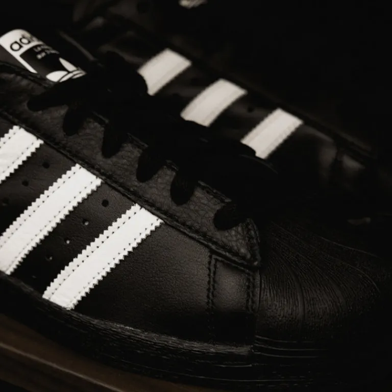 Adidas Sneakers En Cuir*Superstar 82 Core Black / Footwear White / Core Black