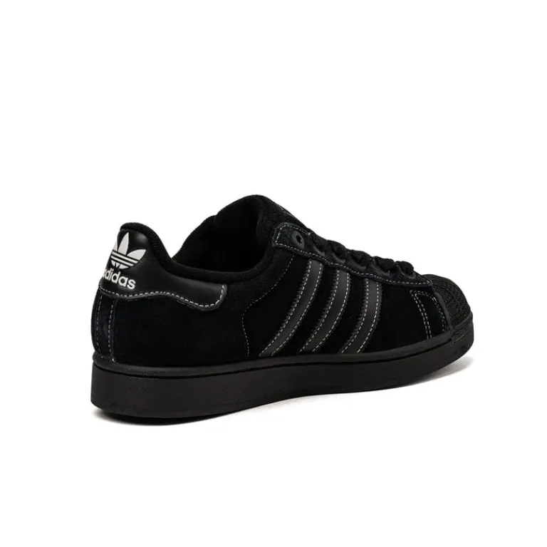 Adidas Sneakers En Cuir*Superstar II Core Black / Core Black / Footwear White