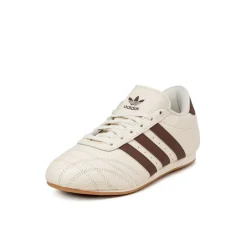 Adidas Sneakers En Cuir|Baskets Décontractées Terrace*Taekwondo Lace W Off White / Preloved Brown / Gum 3