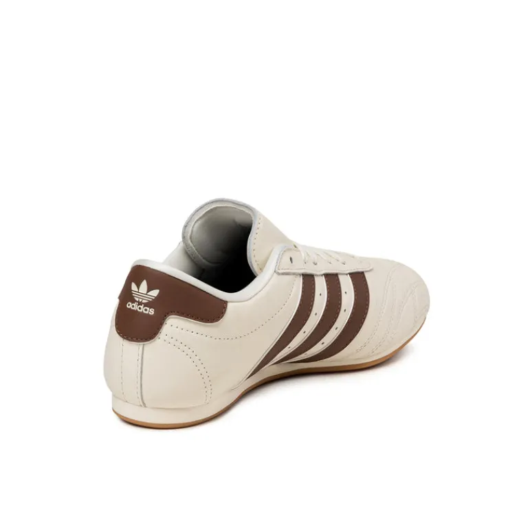 Adidas Sneakers En Cuir|Baskets Décontractées Terrace*Taekwondo Lace W Off White / Preloved Brown / Gum 3