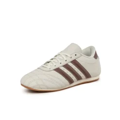 Adidas Sneakers En Cuir|Baskets Décontractées Terrace*Taekwondo Lace W Off White / Preloved Brown / Gum 3
