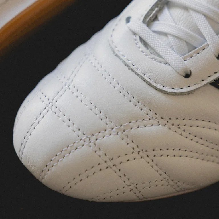 Adidas Sneakers En Cuir|Baskets Décontractées Terrace*Taekwondo Lace W Footwear White / Collegiate Green / Gum 3