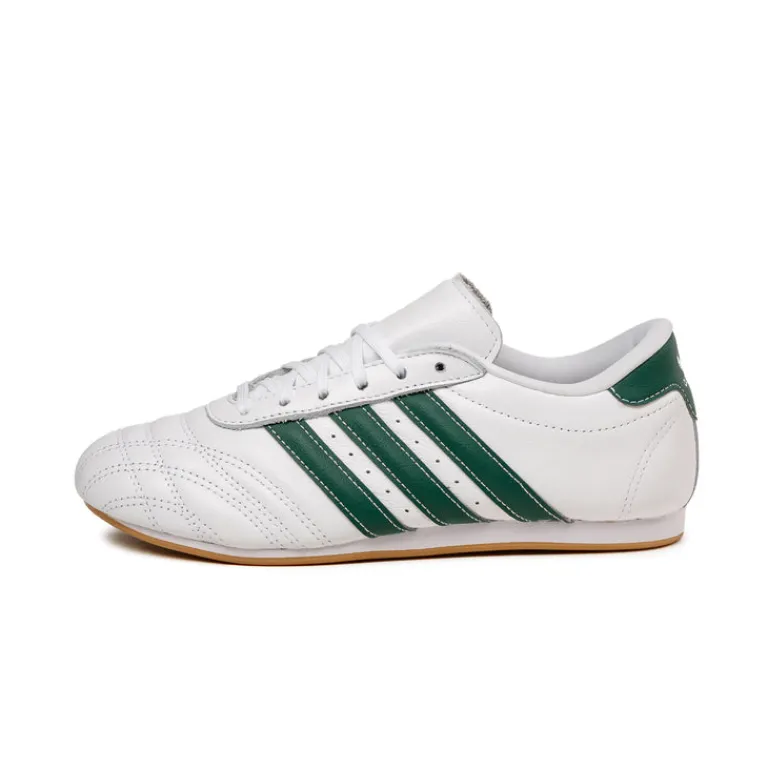 Adidas Sneakers En Cuir|Baskets Décontractées Terrace*Taekwondo Lace W Footwear White / Collegiate Green / Gum 3