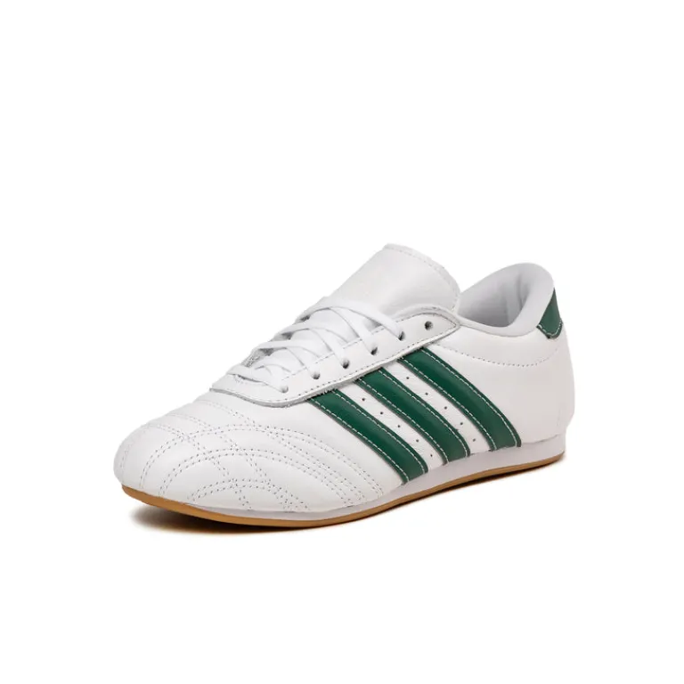 Adidas Sneakers En Cuir|Baskets Décontractées Terrace*Taekwondo Lace W Footwear White / Collegiate Green / Gum 3