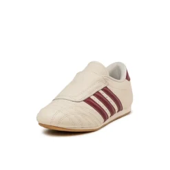 Adidas Sneakers En Cuir|Baskets Décontractées Terrace*Taekwondo W Off White / Noble Maroon / Gum 3