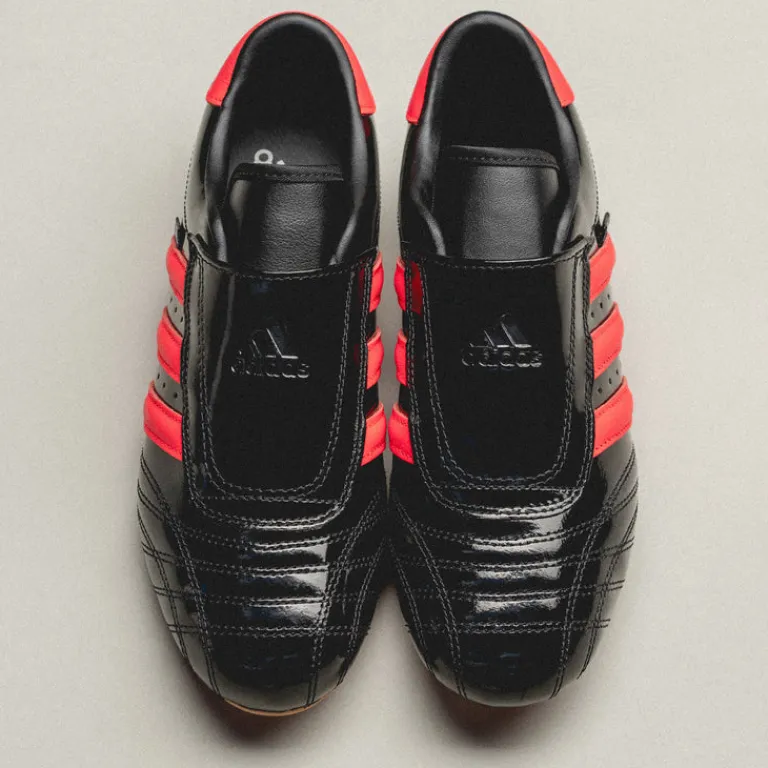 Adidas Sneakers En Cuir|Baskets Décontractées Terrace*Taekwondo W Core Black / Solar Red / Gum 3