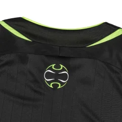 Adidas T-Shirts*Teamgeist Adicolor Long Sleeve Tee Black / Signal Green