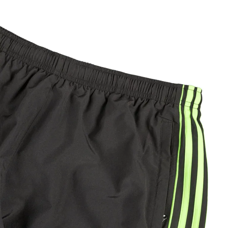 Adidas Survêtements*Teamgeist Adicolor Track Tracksuit Bottoms Black / Signal Green