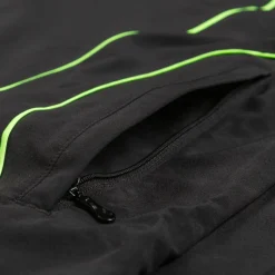 Adidas Gilets*Teamgeist Adicolor Track Top Black / Signal Green
