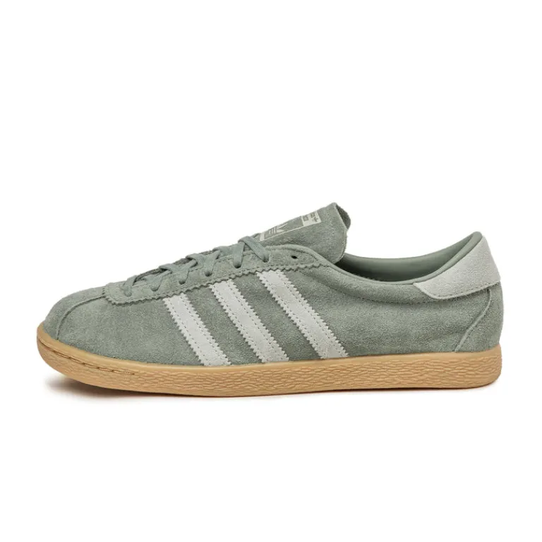 Adidas Sneakers En Cuir|Baskets Décontractées Terrace*Tobacco Silver Green / Wonder Silver / Gum 3