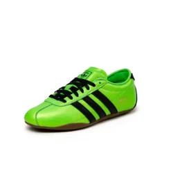 Adidas Sneakers En Cuir|Baskets Décontractées Terrace*Tokyo Decon W Solar Green / Core Black / Gold Metallic