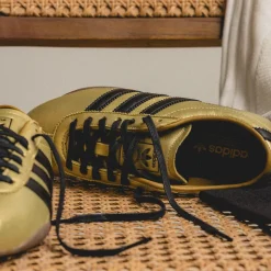 Adidas Sneakers En Cuir|Baskets Décontractées Terrace*Tokyo Decon W Gold Metallic / Core Black / Preloved Brown