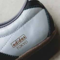 Adidas Sneakers En Cuir|Baskets Décontractées Terrace*Tokyo W Silver Metallic / Core Black / Gum
