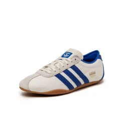 Adidas Sneakers En Cuir|Baskets Décontractées Terrace*Tokyo W Off White / Royal Blue / Gold Metallic