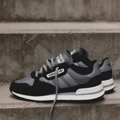 Adidas Sneakers En Cuir|Baskets Décontractées Terrace*Treziod 2 Trace Grey / Core Black / Grey Three