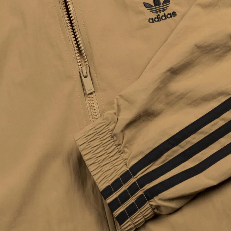 Adidas Gilets*Woven Firebird Track Top Beige / Black