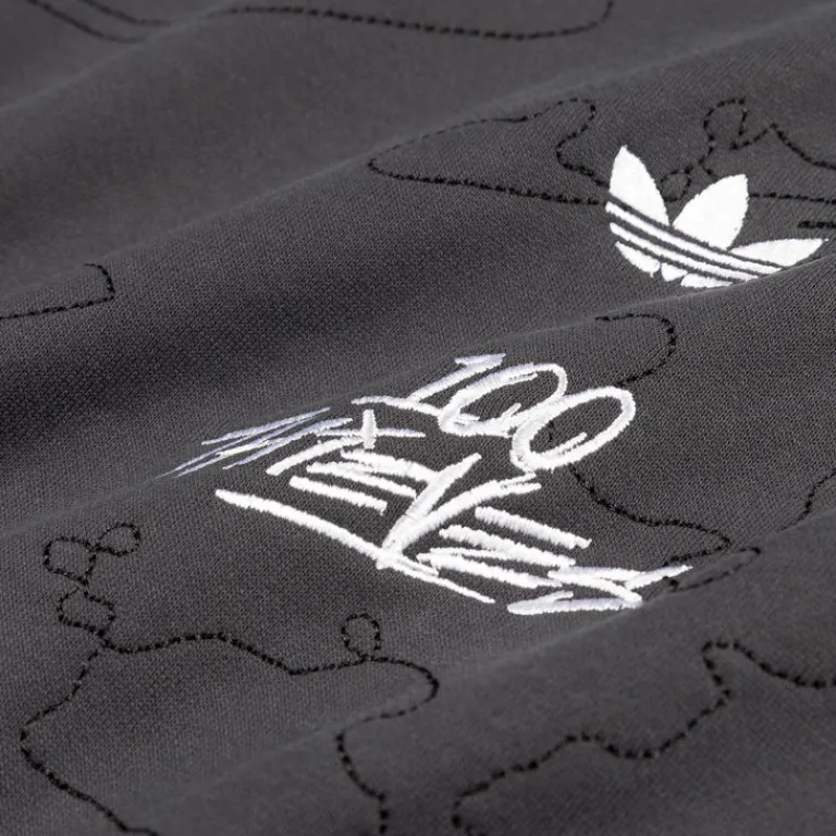 Adidas Sweats À Capuche*x 100 Thieves Hoodie Carbon