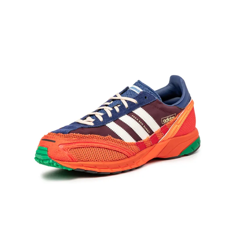 Adidas Sneakers En Cuir*x Bad Bunny Adizero SL 72 Maroon / Chalk White / Semi Solar Red