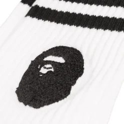 Adidas Chaussettes*x Bape Socks White / Black