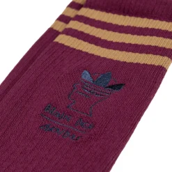 Adidas Chaussettes*x Brain Dead Socks Amazon Red / Collegiate Navy / Brown Desert