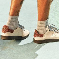 Adidas Sneakers En Cuir|Baskets Décontractées Terrace*x Brain Dead Stan Smith Chalk Brown / Ballgbl / Mesa