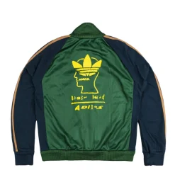 Adidas Gilets*x Brain Dead Track Top Amazon Green
