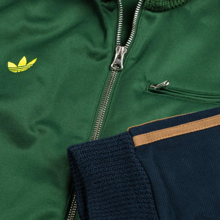 Adidas Gilets*x Brain Dead Track Top Amazon Green