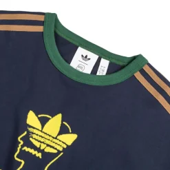 Adidas T-Shirts*x Brain Dead T-Shirt Collegiate Navy