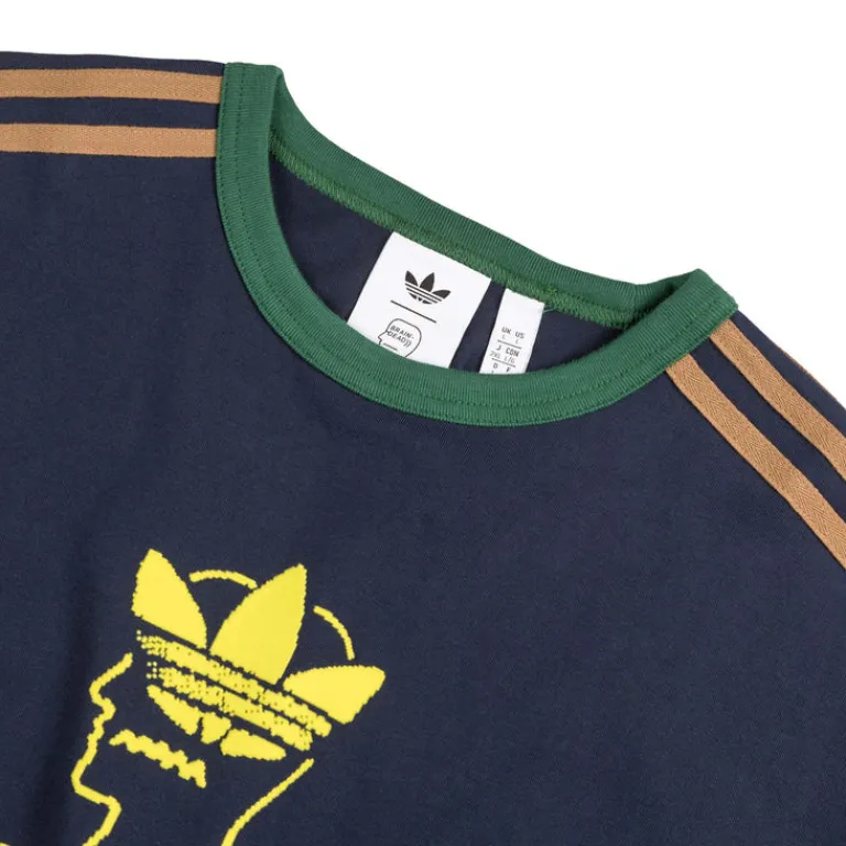 Adidas T-Shirts*x Brain Dead T-Shirt Collegiate Navy