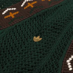 Adidas T-Shirts*x Clot by Edison Chen Crochet Vest Green Night