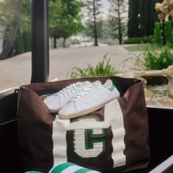 Adidas Sneakers En Cuir|Baskets Décontractées Terrace*x Clot by Edison Chen Stan Smith Footwear White / Green / Footwear White