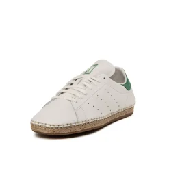 Adidas Sneakers En Cuir|Baskets Décontractées Terrace*x Clot by Edison Chen Stan Smith Footwear White / Green / Footwear White