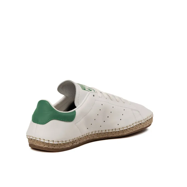 Adidas Sneakers En Cuir|Baskets Décontractées Terrace*x Clot by Edison Chen Stan Smith Footwear White / Green / Footwear White