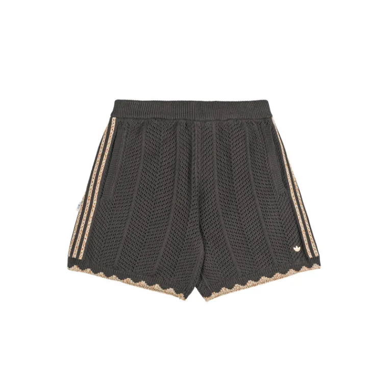 Adidas Shorts*x Clot by Edison Chen Crochet Shorts Carbon