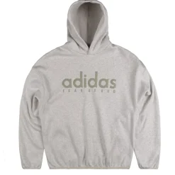 Adidas Sweats À Capuche*x Fear Of God Athletics Heather Fleece Hoodie Light Grey Heather