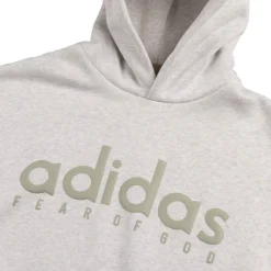 Adidas Sweats À Capuche*x Fear Of God Athletics Heather Fleece Hoodie Light Grey Heather
