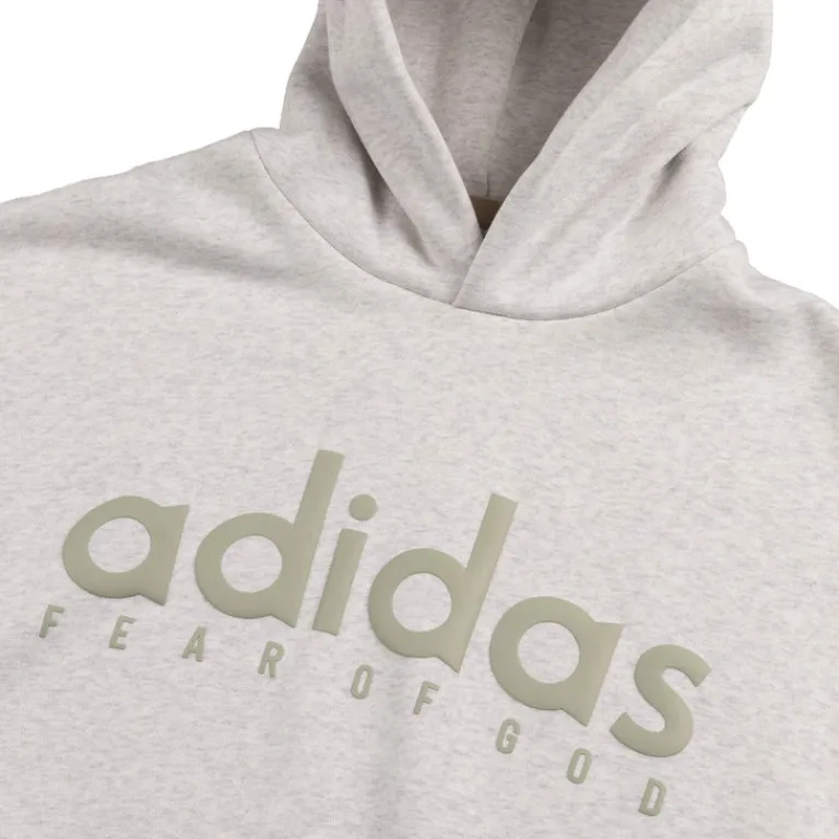 Adidas Sweats À Capuche*x Fear Of God Athletics Heather Fleece Hoodie Light Grey Heather