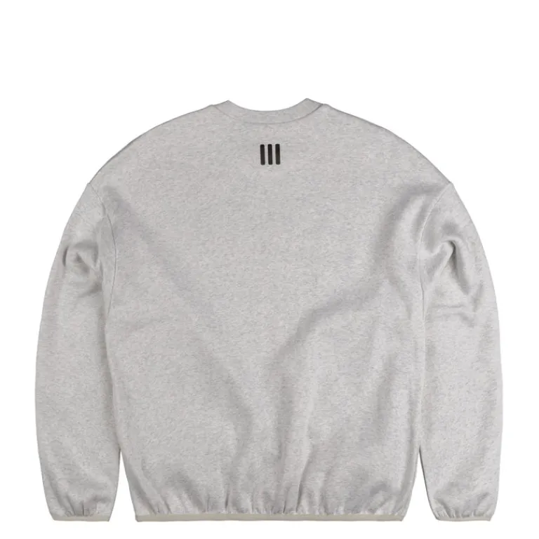 Adidas Pullover*x Fear Of God Athletics Heather Fleece Crewneck Light Grey Heather