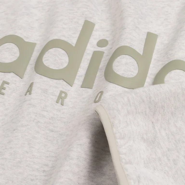Adidas Pullover*x Fear Of God Athletics Heather Fleece Crewneck Light Grey Heather