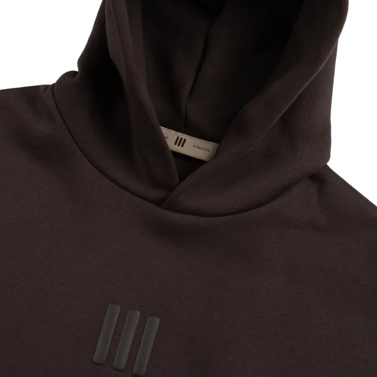 Adidas Sweats À Capuche*x Fear Of God Athletics Fleece Hoodie Night Brown