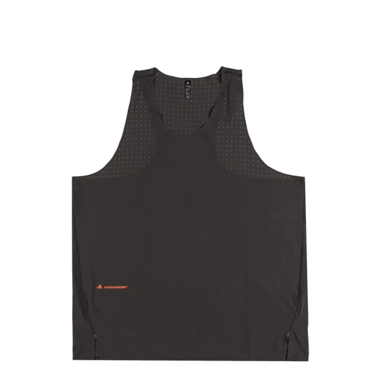 Adidas Running|T-Shirts*x Hermanos Koumori Adi365 Running Tank Top Black