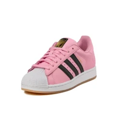 Adidas Sneakers En Cuir*x Lionel Messi Superstar *Inter Miami CF* Light Pink / Core Black / Gold Metallic
