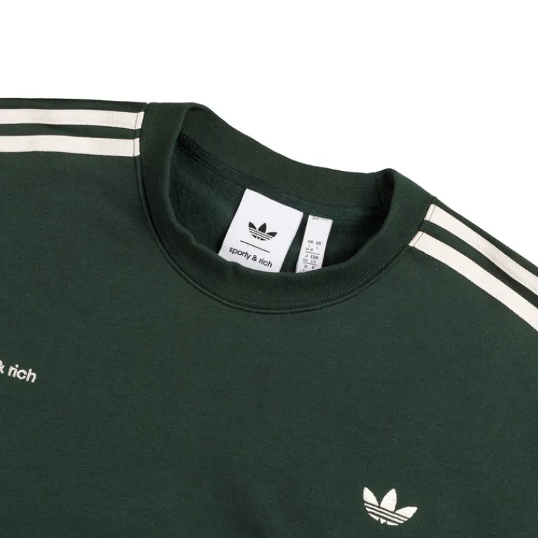 Adidas Pullover*x Sporty & Rich Sweatshirt W Shadow Green