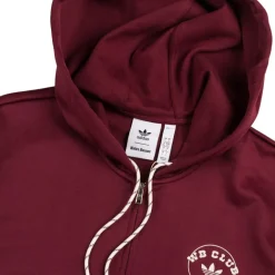 Adidas Sweats À Capuche*x Wales Bonner Track Hoodie Collegiate Burgundy