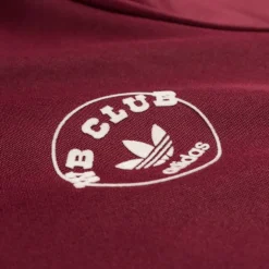 Adidas Sweats À Capuche*x Wales Bonner Track Hoodie Collegiate Burgundy