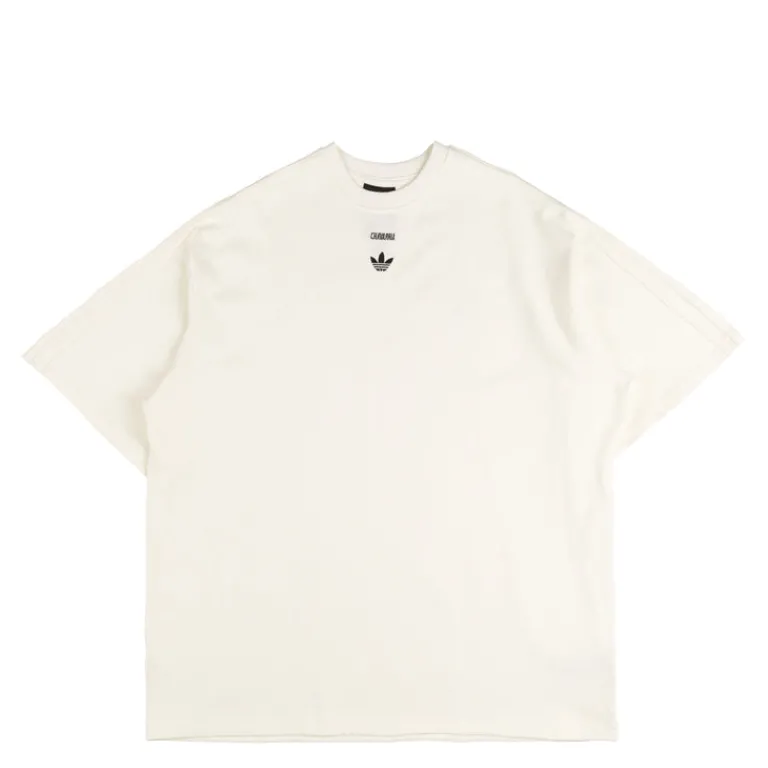 Adidas T-Shirts*x Willy Chavarria Signature Tee Off White