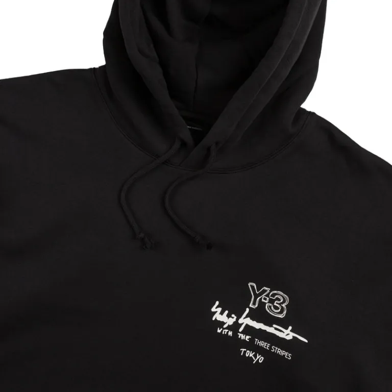 Adidas Y-3 Sweats À Capuche*Graphic FT Hoodie Black