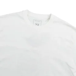 Adidas Y-3 T-Shirts*Graphic Short Sleeve Tee Core White