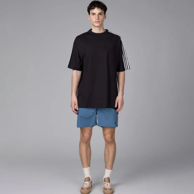 Adidas Y-3 T-Shirts*Y-3 3-Stripes Short Sleeve Tee Black